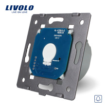 Livolo Fabricante EU Estándar 110 ~ 250V La base de la pantalla táctil de la puerta de la puerta del interruptor de campana VL-C701B